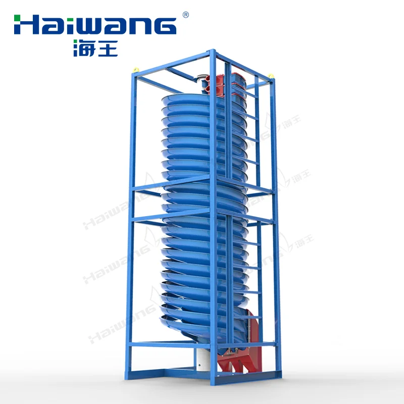 Spiral Chute for Ore Chromite Mining Separator Gravity Spiral Chute for Sale