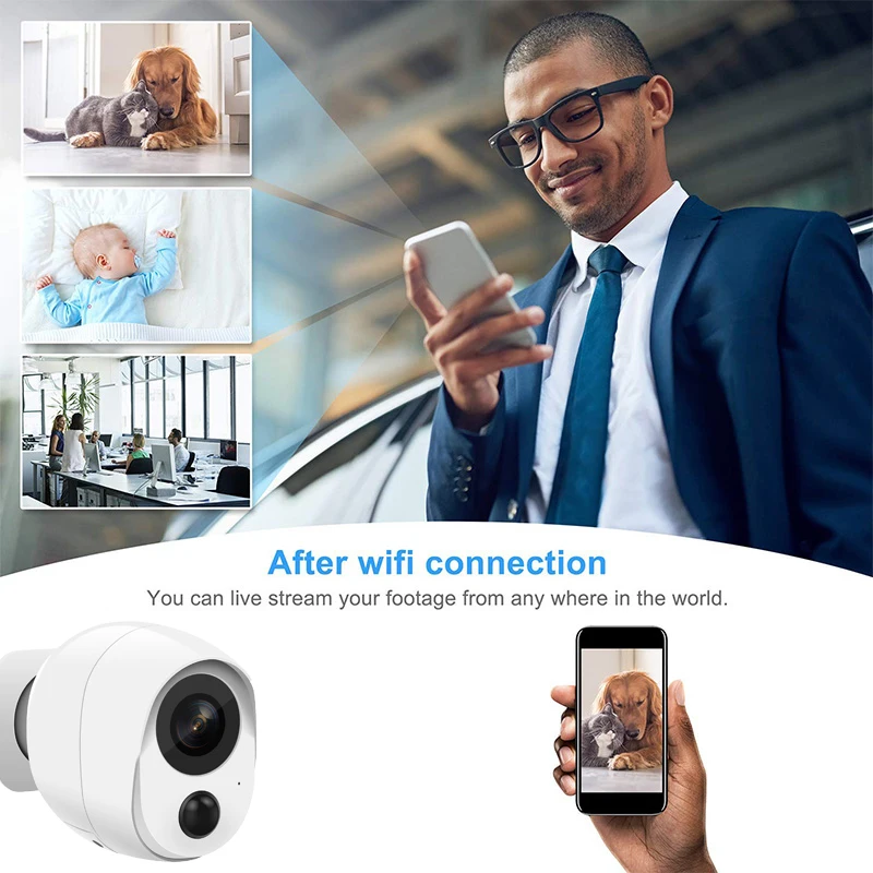 rainproof wifi camera cctv wireless hidden spy cam surveillance system indoor outdoor security mini camcorder video ip camera