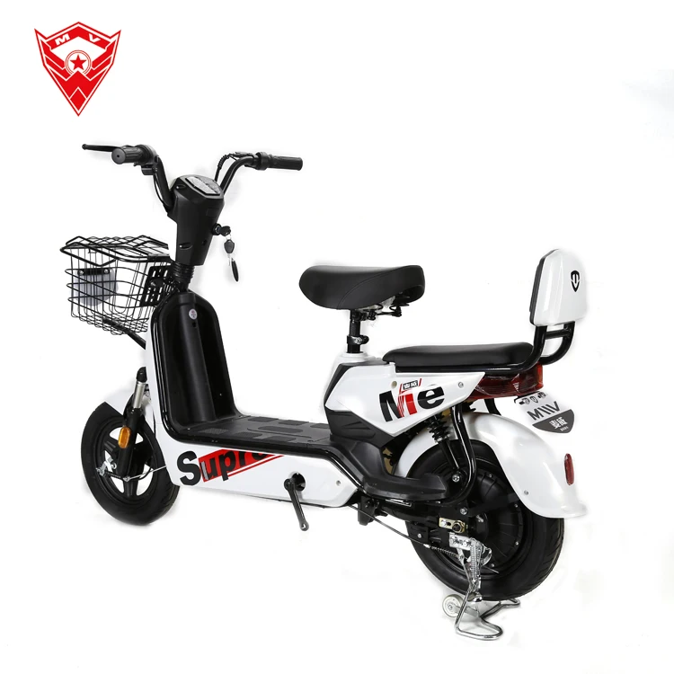 MacEV 2024 Powerful Removable 350w 48v Lithium Battery Adult Electric Scooter
