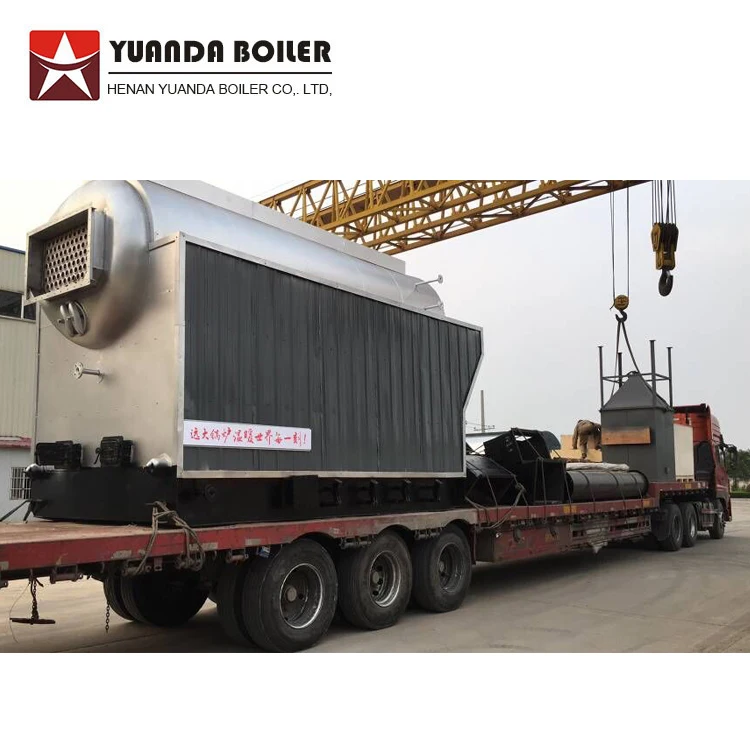 
Best Manufacturer Price DZH Wood Firewood Log Fired Small Industrial Horizontal Fix Grate Hand Steam Boiler Machine For Sale 