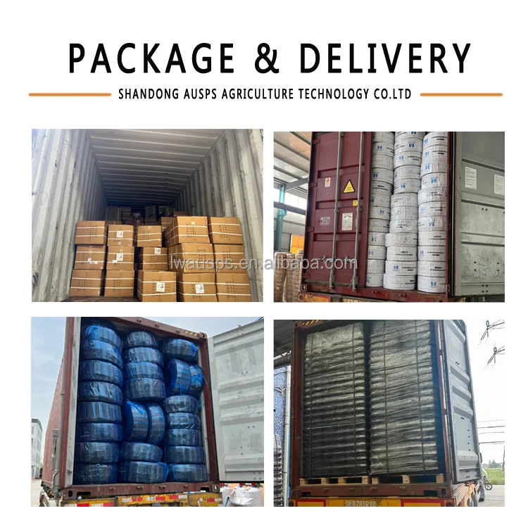 Agricultural Hose Irrigation System 28MM Layflat Rain Water Hose Micro Spray Rain Hose