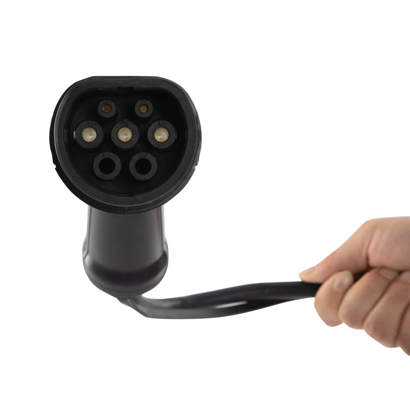  Улучшенный зарядный кабель iec 62196 белый для электромобилей типа 1 на тип 2 16 А/32 А