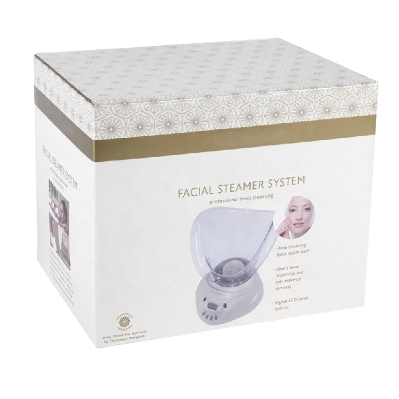 Beauty Personal Care Face Steamer Sprayer Square Boxes Auto Lock Bottom Boxes