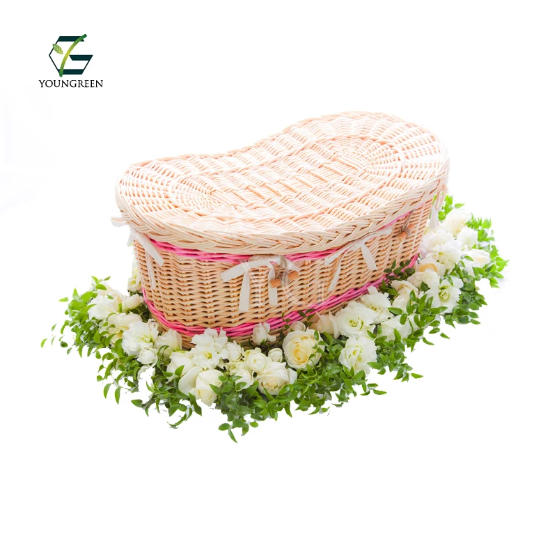  Cymbiform Willow Wicker Pet Animal Cremationl шкатулки