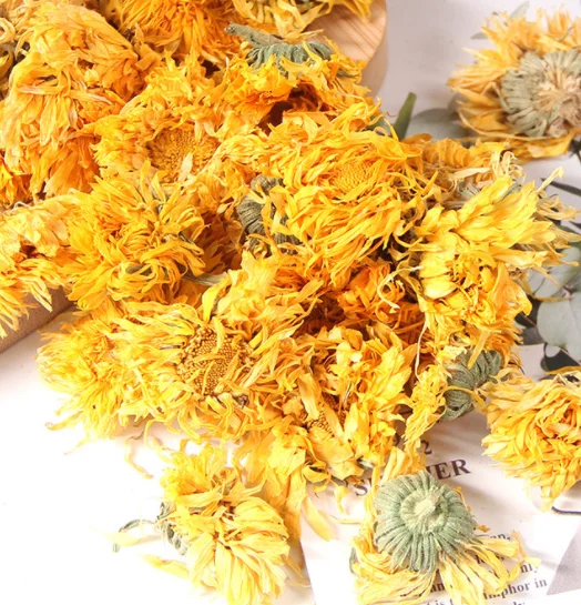 Orange color ground fine marigold powder dried marigold flower powder