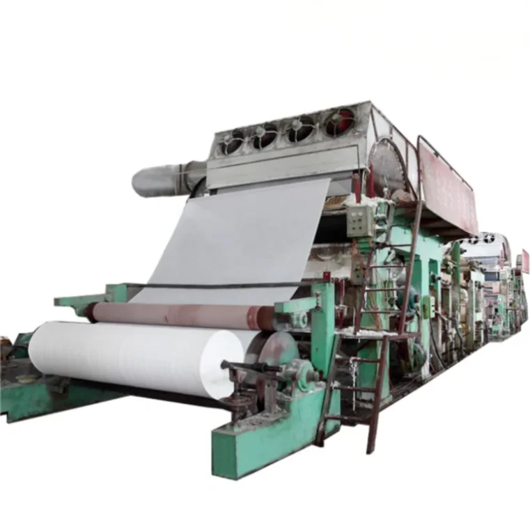 High Quality Product Full Automatic 2880mm Wheat Straw Paper Making Machine Pulp Machine Price