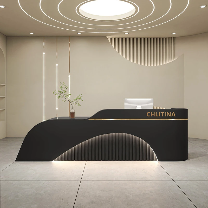 Boutique Salon Reception Desk Beauty The Front Desk Of A Medical Institution Jewelry Counter