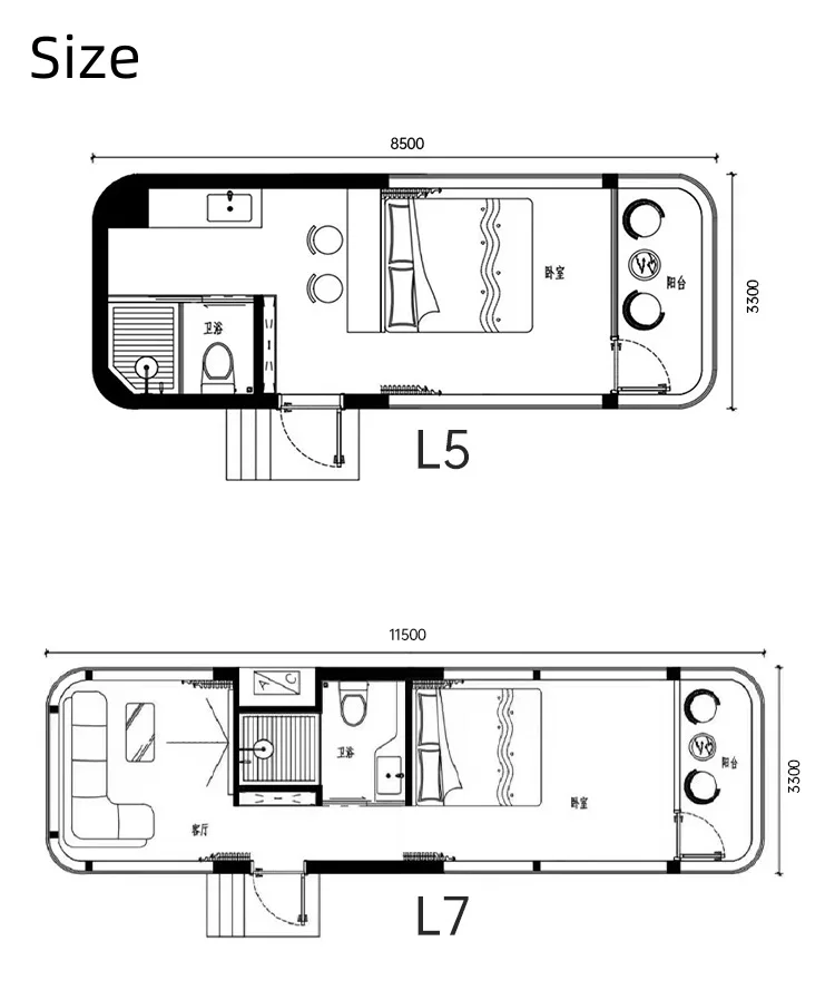 Wholesale China Mobile Portable Container House Modular Extended Foldable Container House Luxury Prefabricated Capsule House
