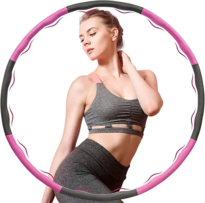 
Fitness Smart Hoops for Adults Gym Equipment Stainless Steel Plastic with Weight Ring Reifen Reif Weighted Hula Hoops 