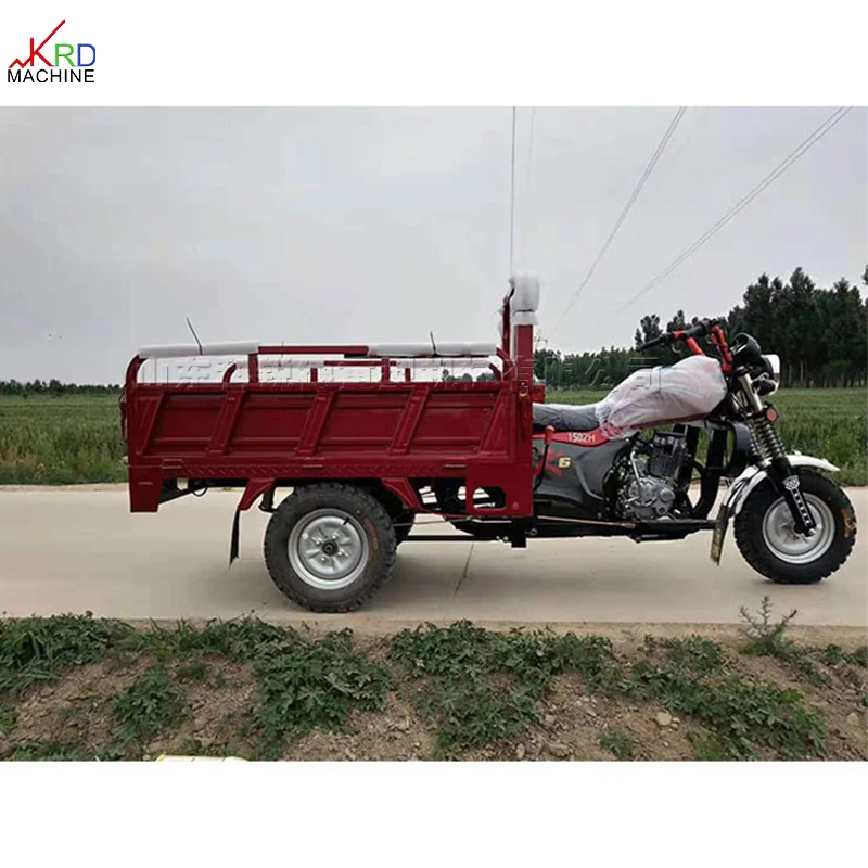 2024 Лидер продаж 200cc топливный трицикл грузовой автоматический бензиновый мотоцикл