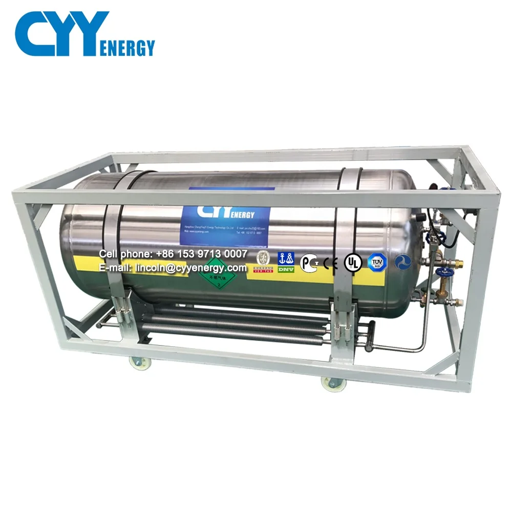 80L/175L/210L/450L/500L Cryogenic Dewar Cylinders for LOX LIN Lar LNG LCo2