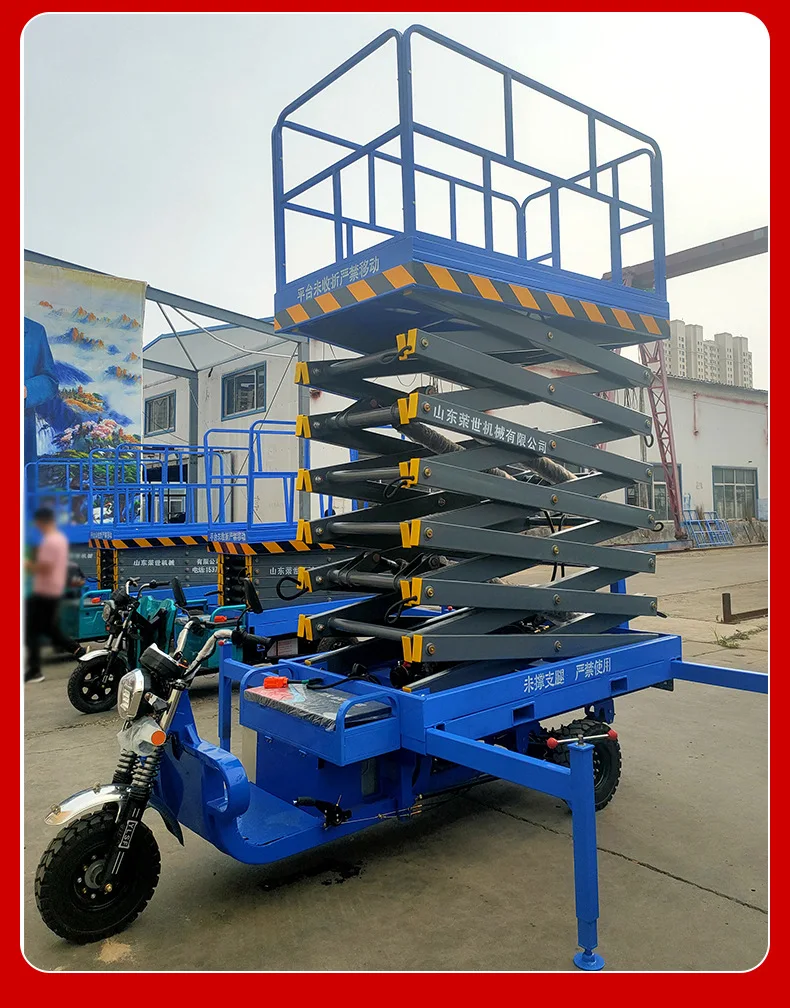 Factory price Lift Trolley Hand Hydraulic Scissor Lift Table Scissor Lifter Mechanism Lift Table Price Hydraulic Pallet Trolley