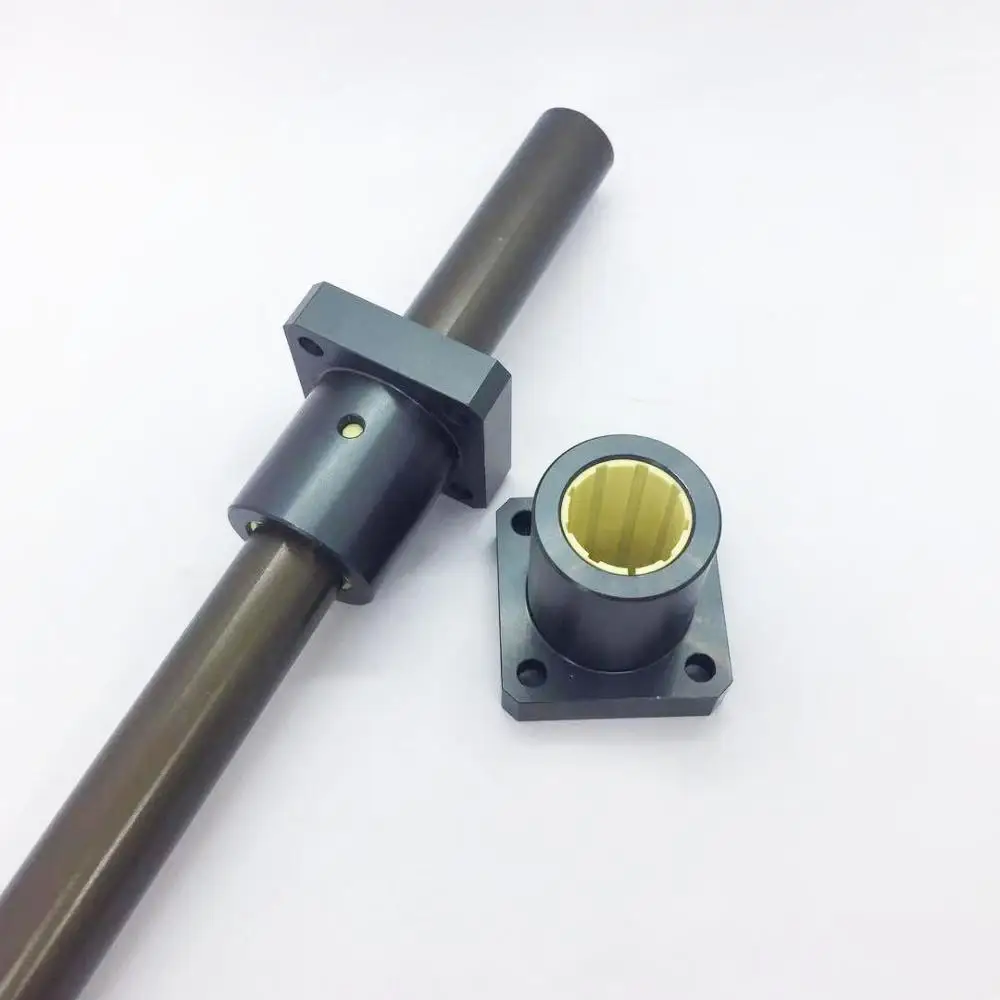 
replacement IGUS 16mm square plastic flange linear bearing with square flange 