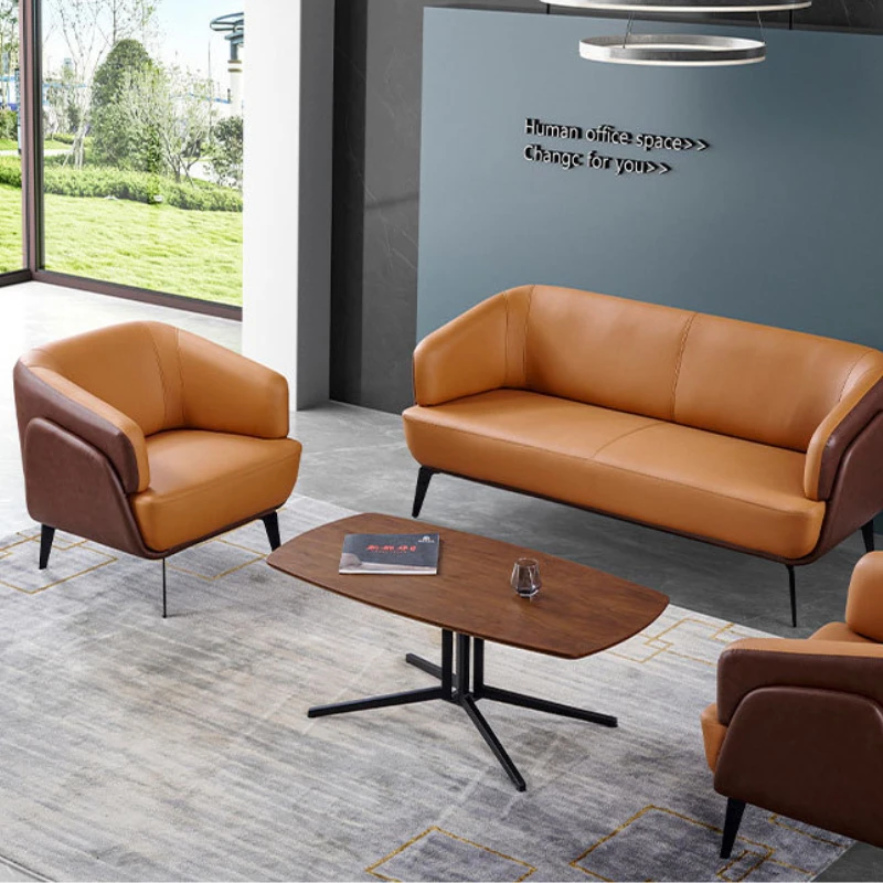 Высококачественная офисная мебель современный удобный и красивый офисный диван секционный 1 комплект деревянный От 3 до 5 лет в европейском стиле