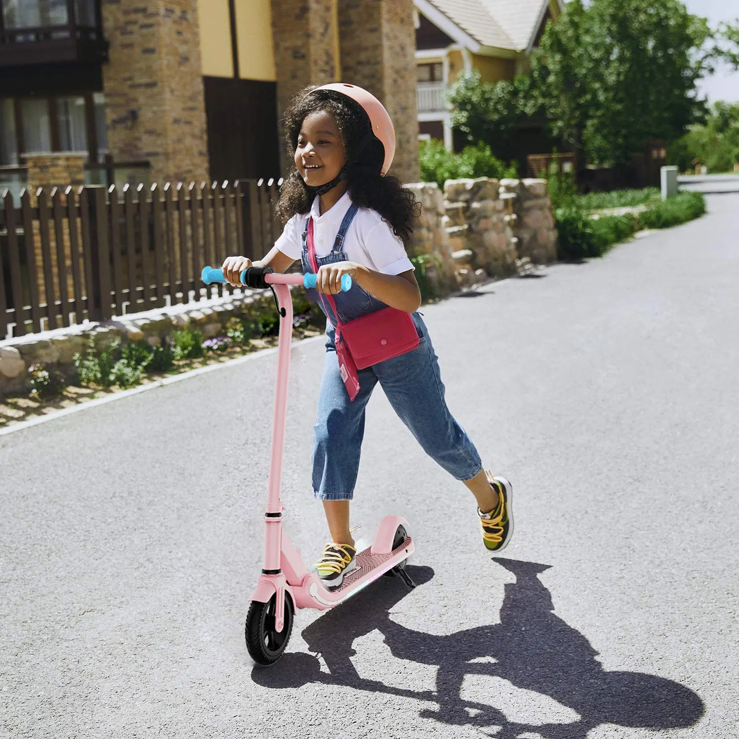 QMHWEEL M2 China Factory High Quality Flashing Wheel Scooter Kids Led Light Kids Toy Scooter Sale