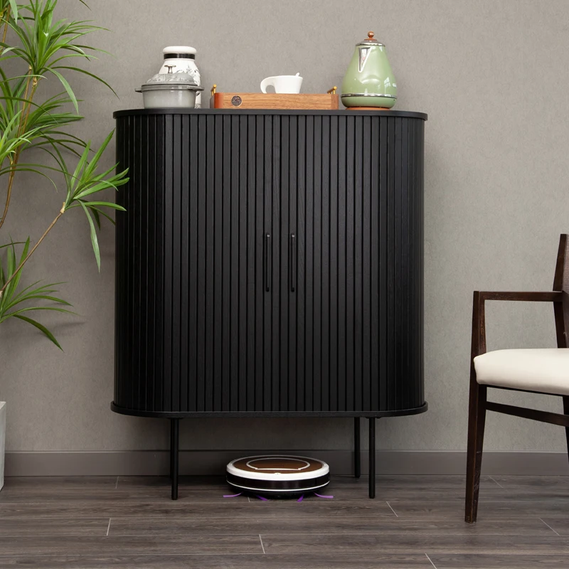 Living Room Antique Chinese Furnit Laminated Sideboard with Furniture Sideboard Storage Kitchen Solid Oak Wood Cabinet Sideboard