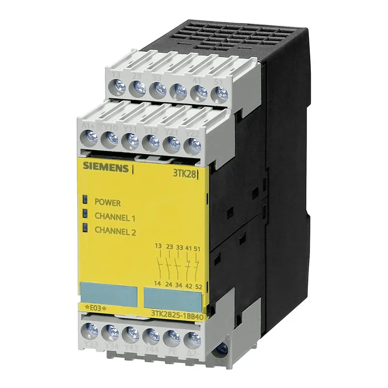 100% Original Industrial Control PLC Sirius Safety Relay With Relay Enable Circuits  24 V DC 3TK2827-1BB41