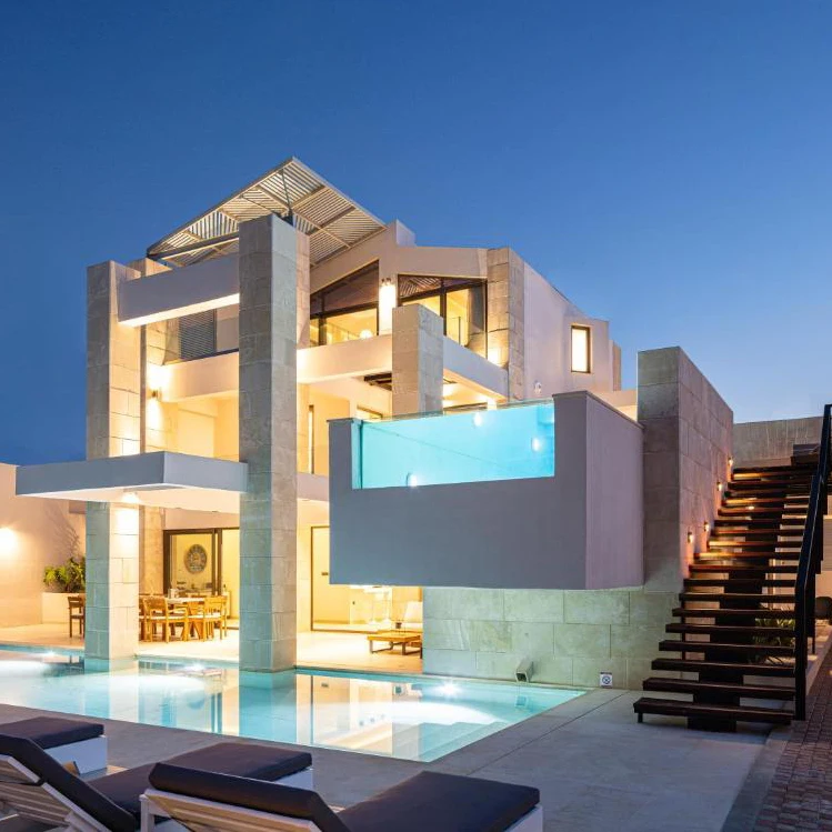 Casas Prefabricadas De Lujo 3 спальни 2 ванные виллы сборные дома стальная конструкция вилла модульные