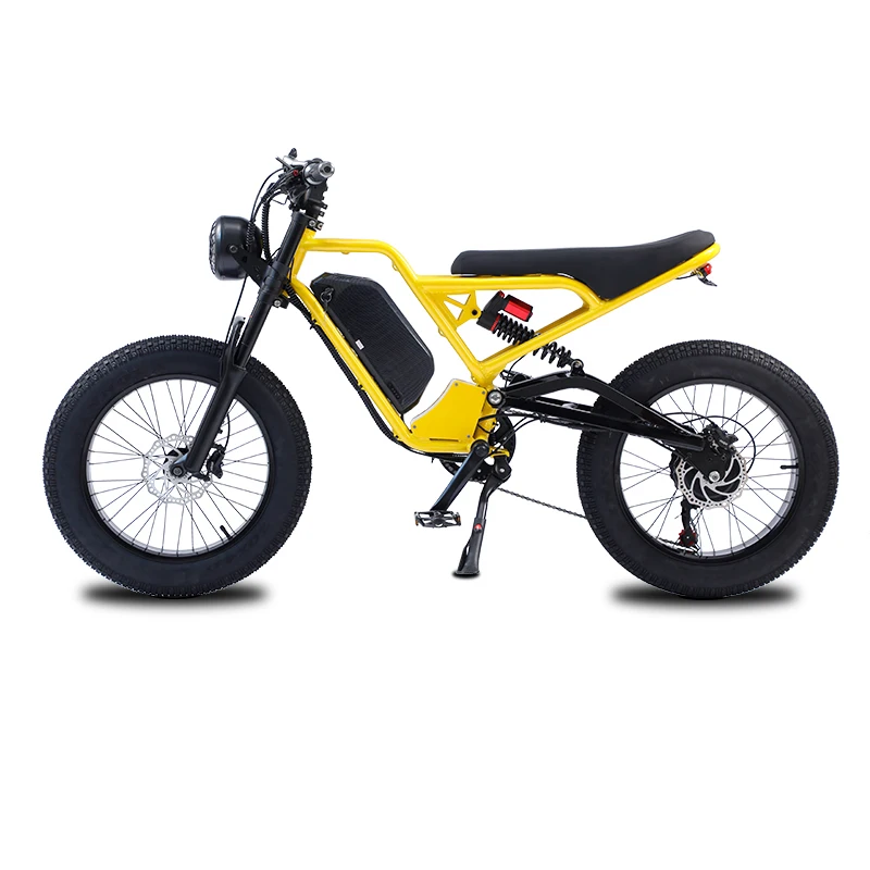 Wholesale 45km/h Electric Mountain Bike 1500W 750W 48V High Power E-Bike Fat Tire Electric Bicycle For Adults