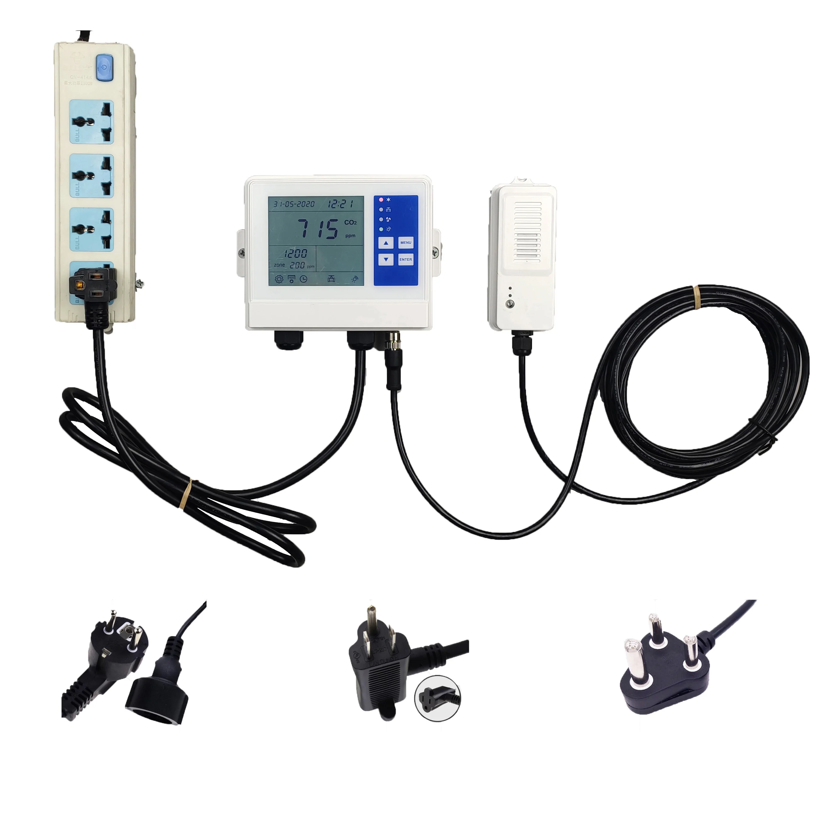Indoor Air quality Carbon dioxixde monitor and controller,  CO2 controllers for your Grow Room