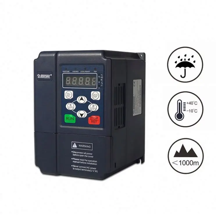 220V Single Phase Input Variable Frequency Drive Inverter for Motor Speed Control