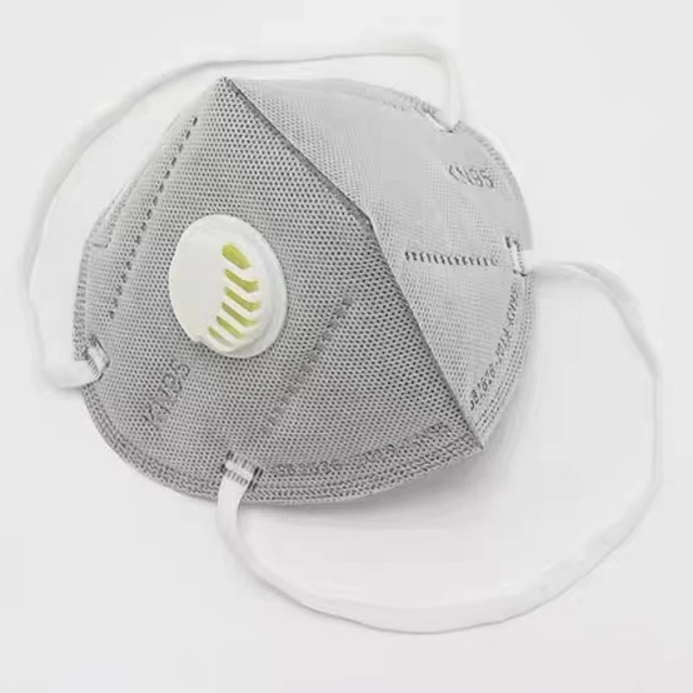 Manufacturer Disposable KN95 Face Mask Highly Elastic Headband KN95 Masks with Breathing Valve