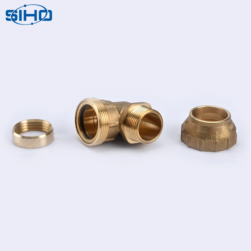 Factory direct sale elbow straight HDPE PE compression fitting