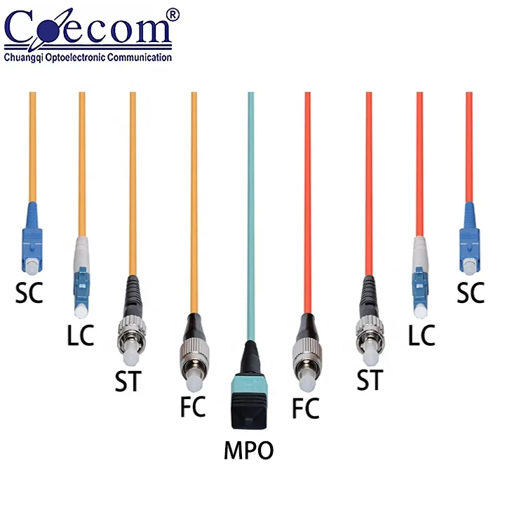 SC/UPC-LC/UPC Fiber Optic Patch Cord Pigtail Singlemode Simplex SC Patch Cord For FTTH, WAN, MAN
