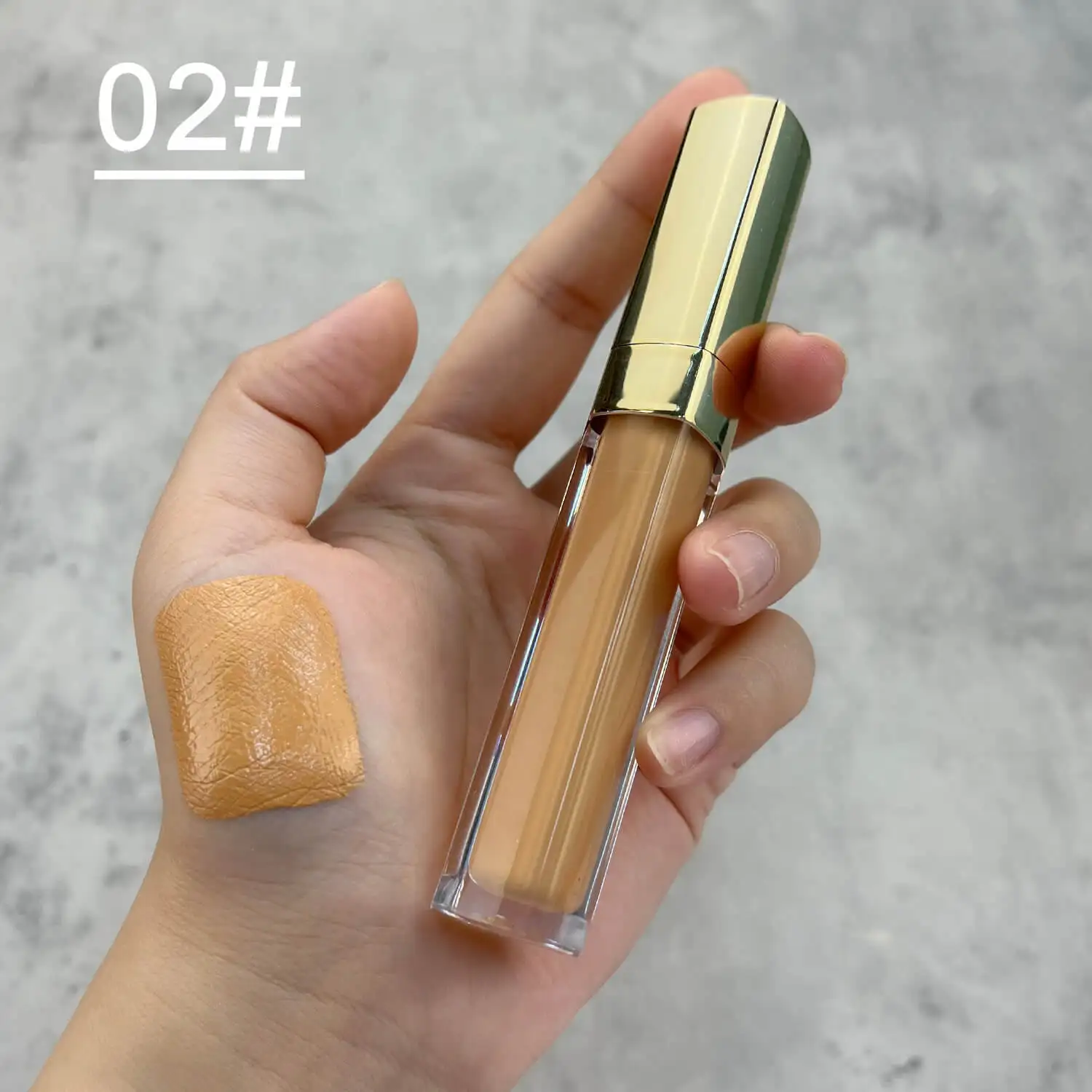 Private Label Best Liquid Full Coverage Concealer Cream Oil Free Waterproof Matte Makeup Foundation for Black Women Dark Skin