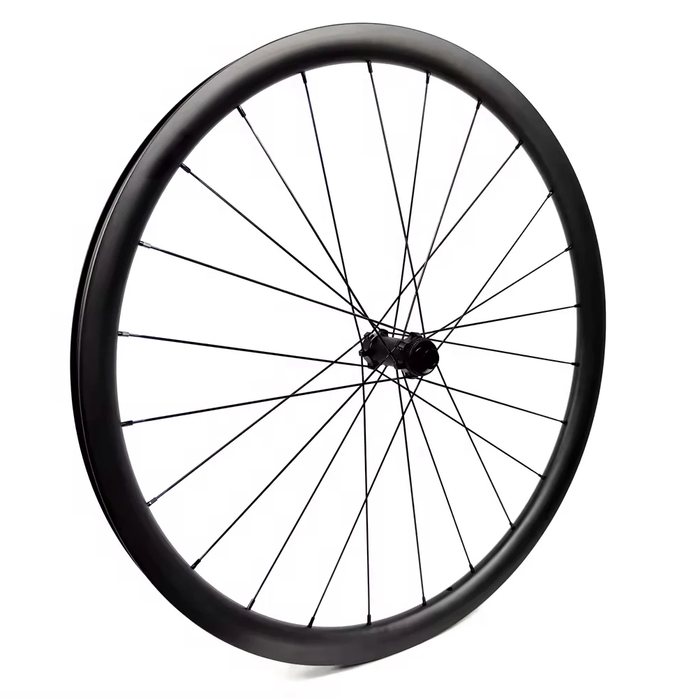 Carbon Bicycle Wheelset 700C Tubeless 30mm Width Carbon Road Bike Wheelset Ultra Light Carbon Wheel bicycle rims