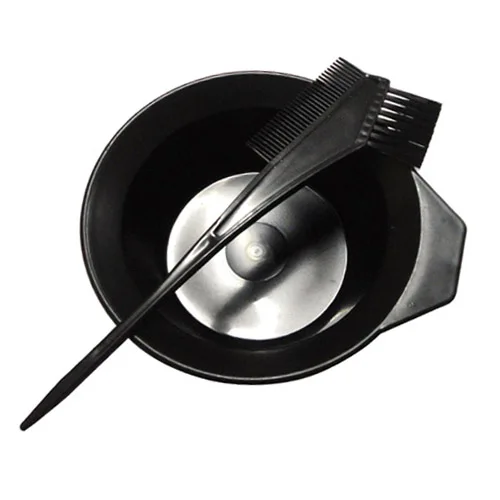 Disposable Hair Dye Set with Hair Tint Brushes and Hair Dye Mixing Bowl