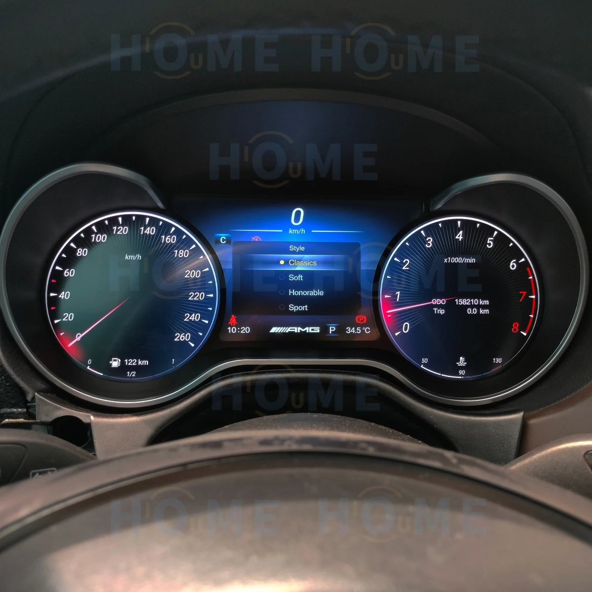 Virtual Instrument Cluster CockPit Digital Dashboard Panel LCD Speedometer For  Mercedes Benz ML W164 GL X164 X166 2012 - 2015