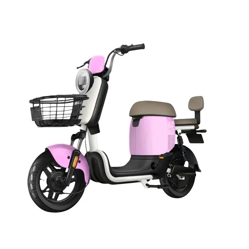 Carbon Steel Anti-Theft Alarm Powerful Battery Life Electric Bicycle 2 Wheel Open Ebike Scooter