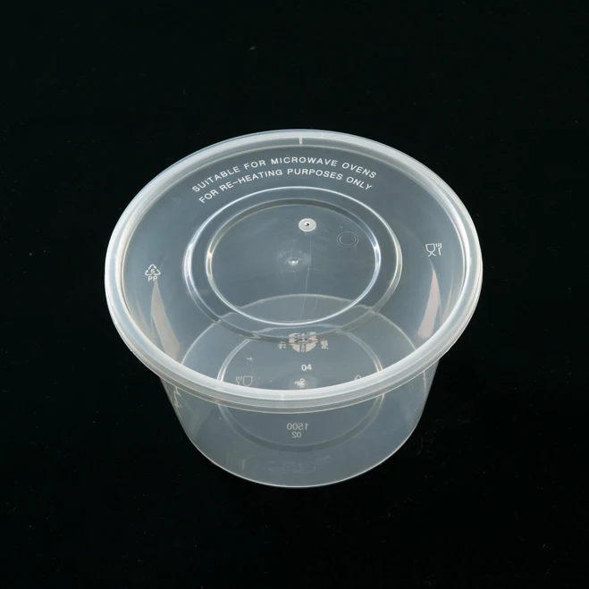Factory Direct Disposable Microwavable Plastic Box Food Container