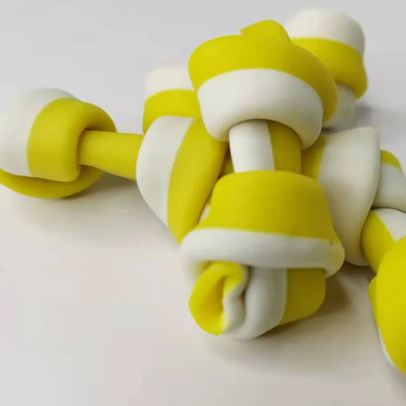 OEM or wholesale pet food dog treats pet dental chew snacks banana flavor chocolate flavor can be customized flavors