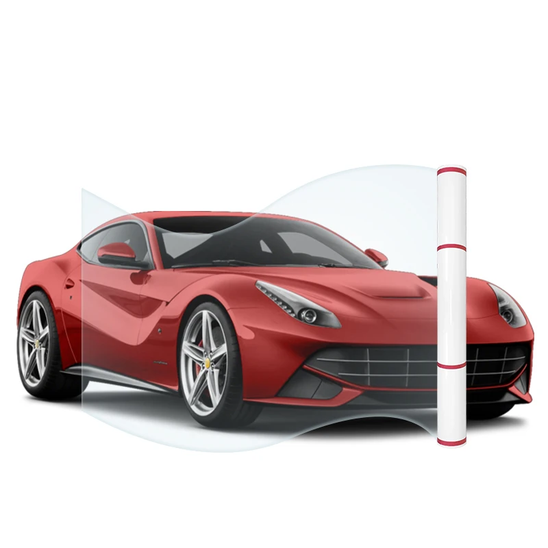 Cheap Price 6.5mil 3 Layers Self Healing Transparent TPH TPU PPF Glossy No Yellow Car Body Sticker PPF Car Paint Protection Film