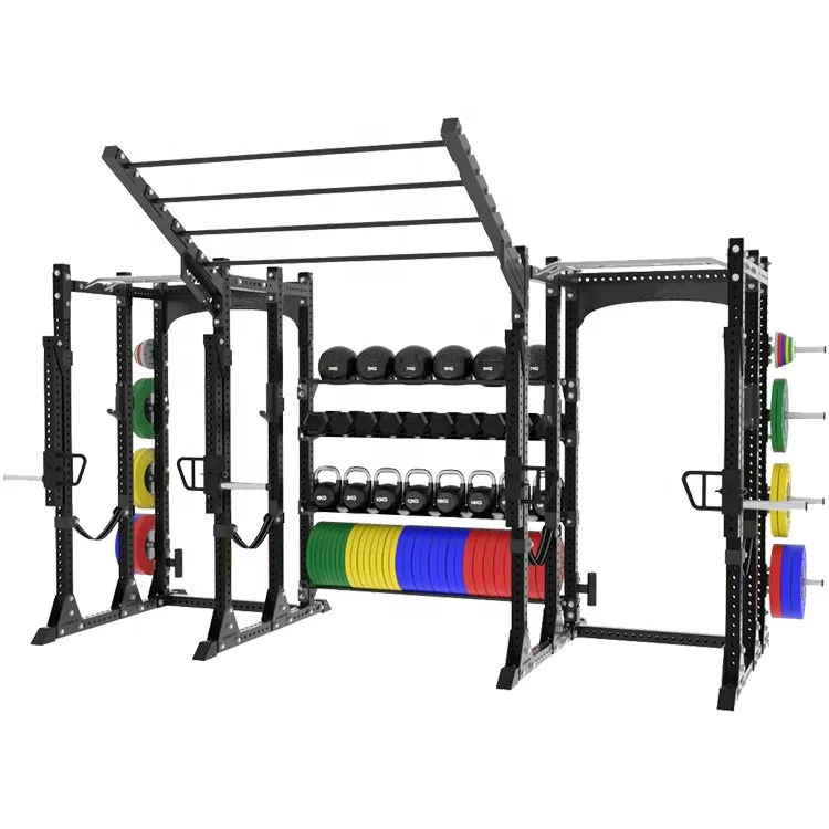 Gym rack fitness equipments Multi-storage rack
