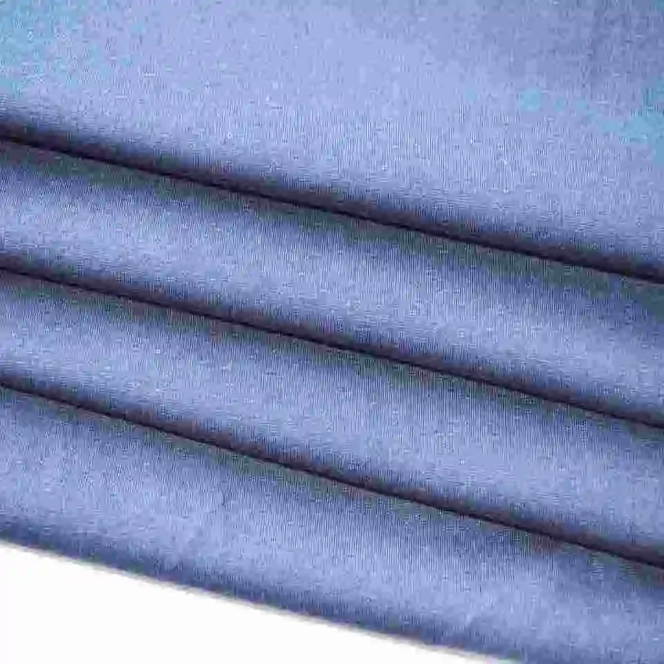 Plain Dyed 40s 110gsm Combed 100% Cotton Knitted Single Jersey Fabric for T-Shirt Lining