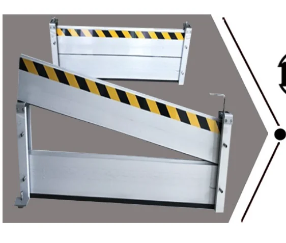 Outdoor flood gate Aluminum material  water barrier door for home