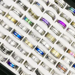 3D Printer Accessoriesesale Stainless Steel Rotating Ri1.75mmanium Steel Men and Women Engagement Rings for Women Zircon