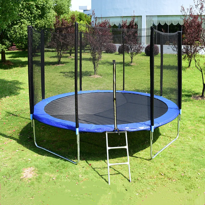 Trimpolin manufacturers sale cheap fitness 4 6 14 ft feet 10FEET child outdoor exercise kid trampoline for kids play area park