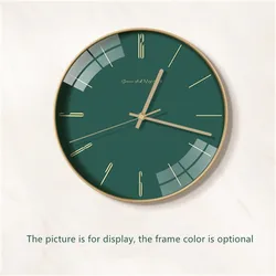 2021 New Arrival Fashion Light Luxury Minimalism Home Decor Wall Clock