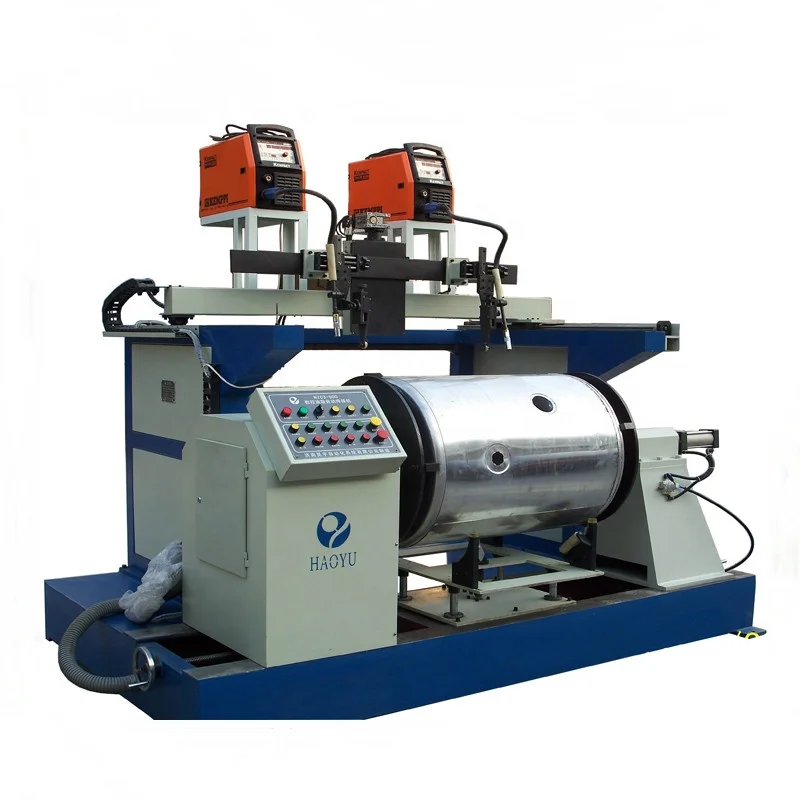 Промышленный алюминиевый топливный бак автоматическая сварочная машина с двумя головками 3 axis cnc сварочный аппарат