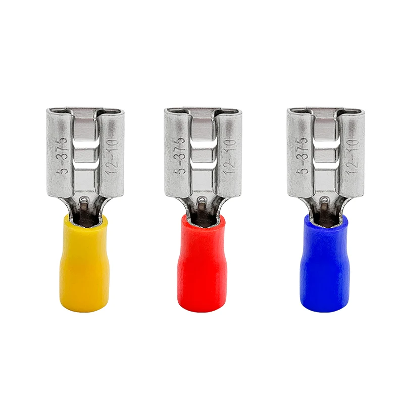 manufacturer cold pressed insulated Copper FDD crimp wire  terminals electrical connectors crimp terminal