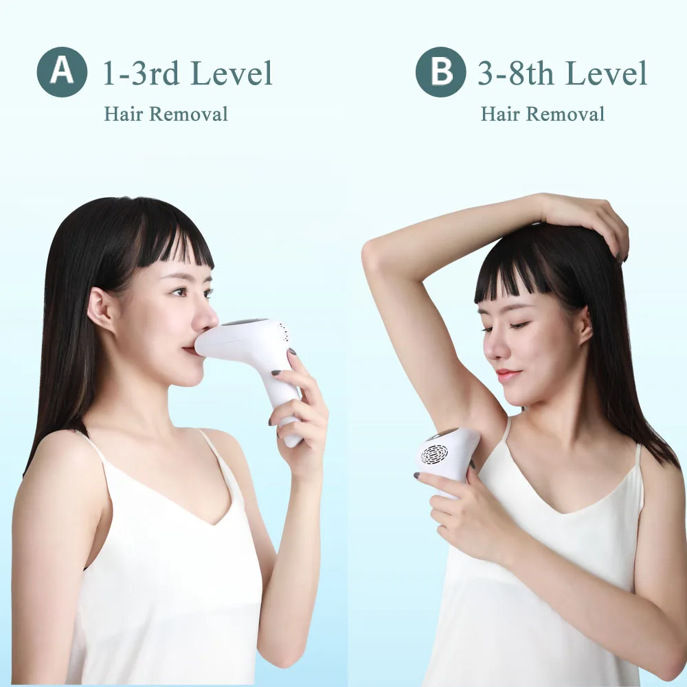 Second Generation Portable Full Body Available Epilator IPL Laser Hair Removal Device