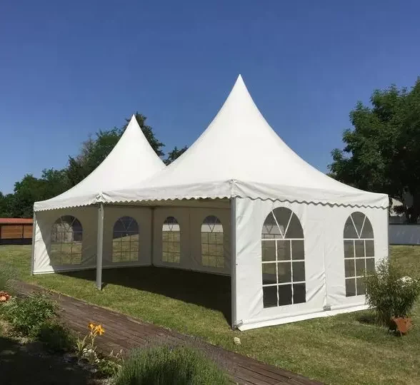 outdoor garage car tent event tent aluminum truss Guangzhou pyramid event tent for sale