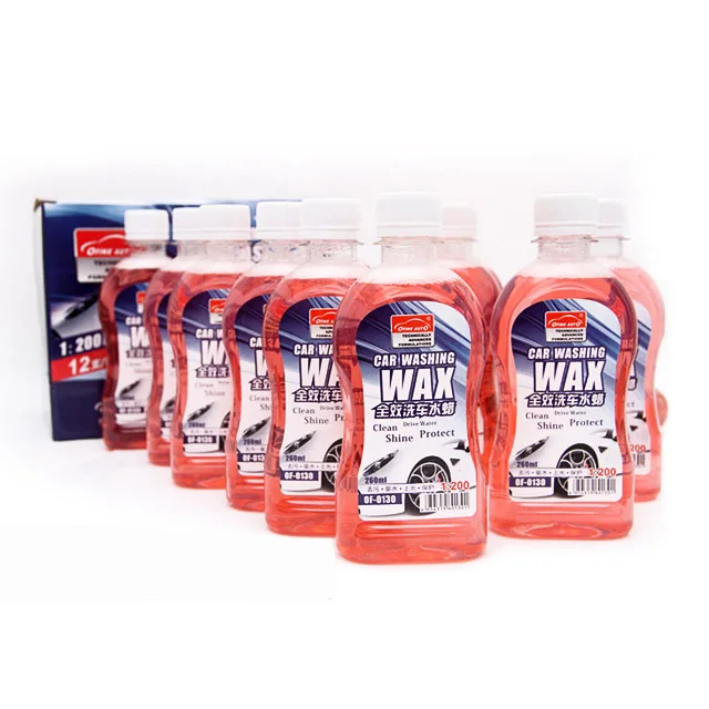 Car shampoo wash wax cleaner and type for washing high polish car cleaning