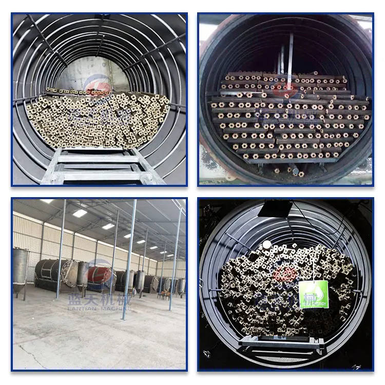 Coal carbonization furnace charcoal production furnaces charcoal making machine carbonization furnace