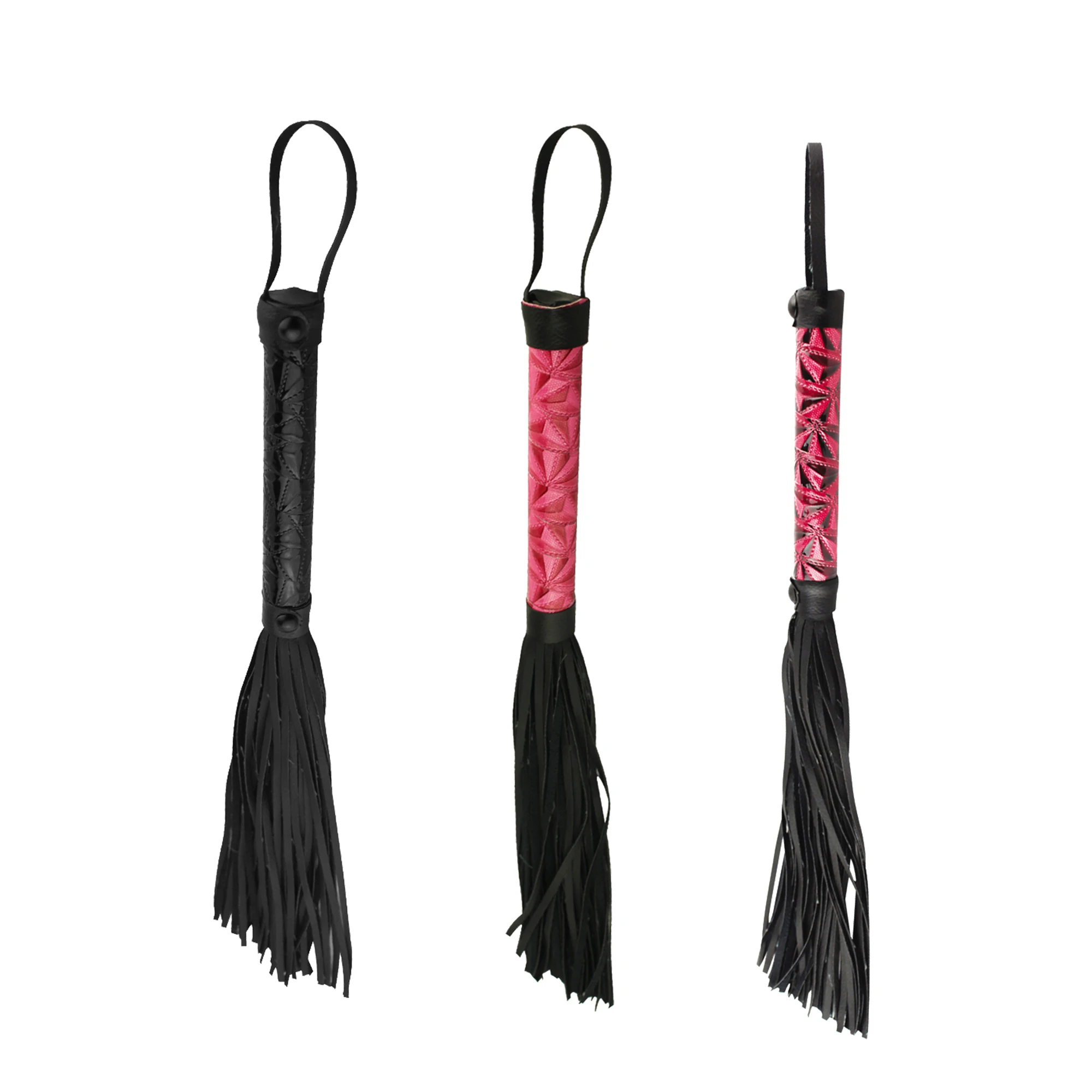 
PU Slap Spanking Flogger With Tassel Gay SM BDSM Spanking Whip Sex 