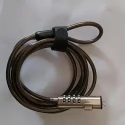 Nano Computer Laptop Combination  Lock Cable 4 Digital Password Protection   for Select HP Elitebooks and Chromebooks